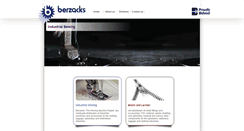 Desktop Screenshot of berzacks.co.za